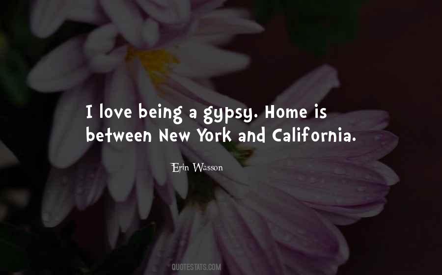 Quotes About Gypsy #1471232