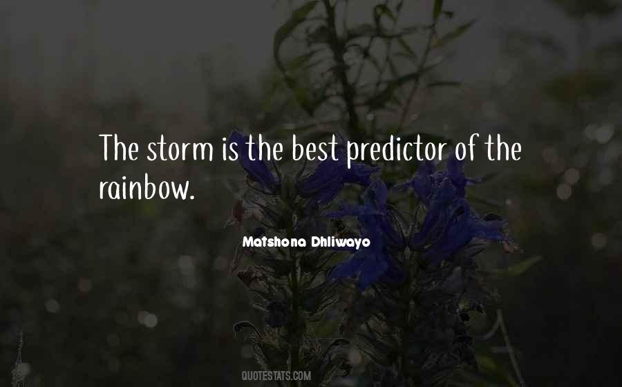 Quotes About The Rainbow #1604842