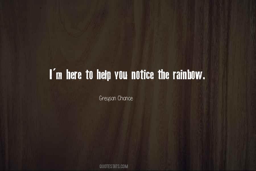 Quotes About The Rainbow #1672588