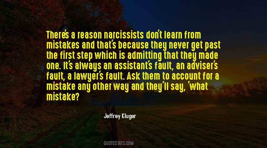 Quotes About Admitting Your Mistakes #1049905