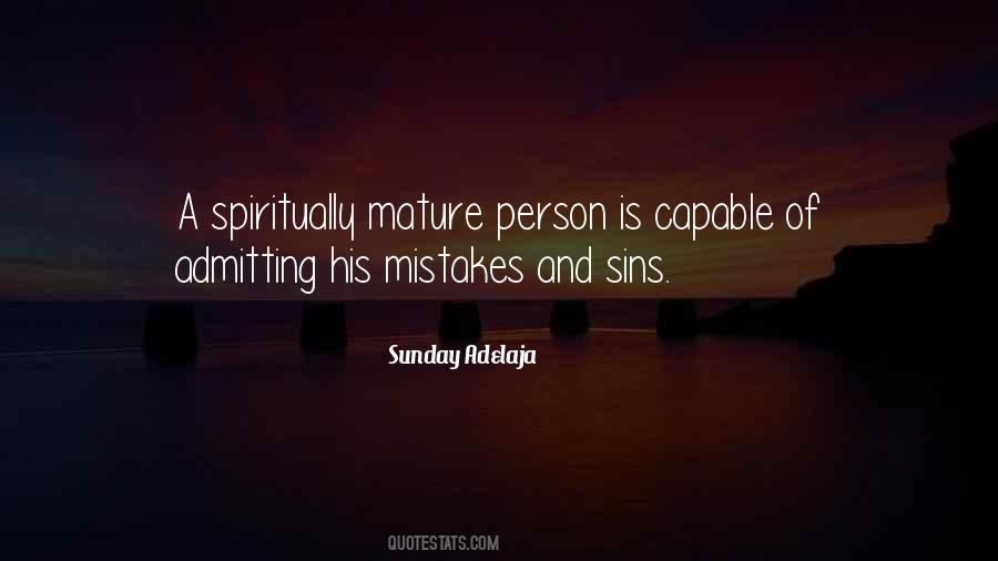 Quotes About Admitting Your Mistakes #507986