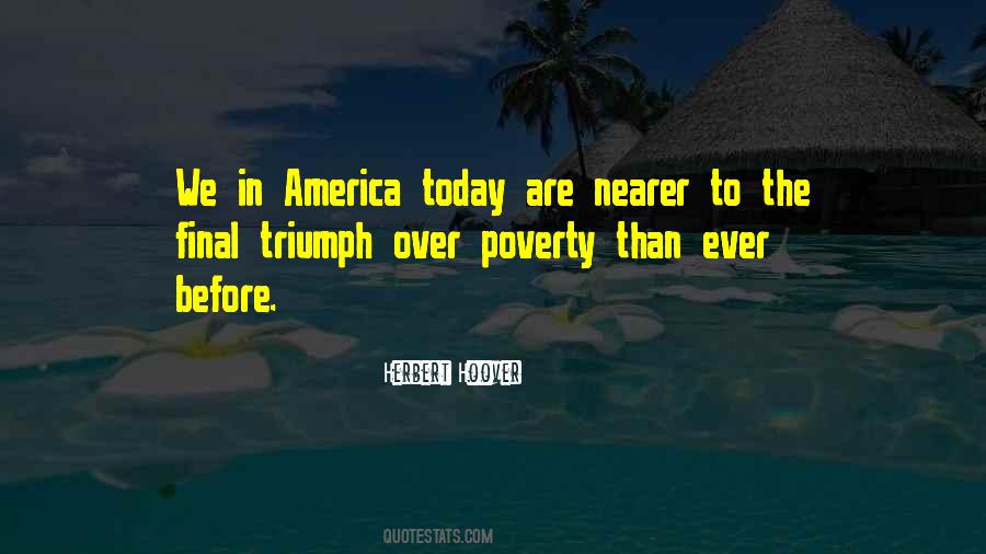 Quotes About Poverty In America #1174077