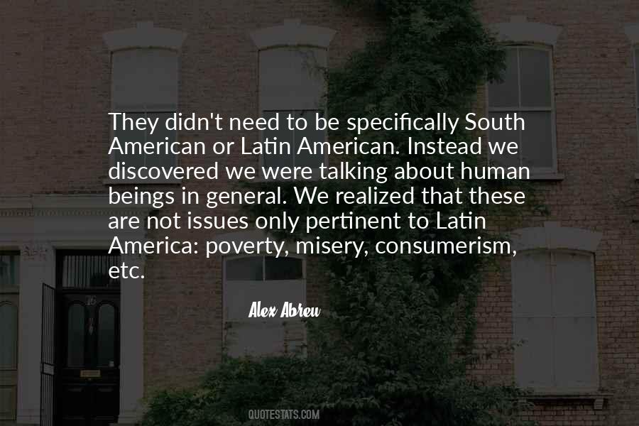 Quotes About Poverty In America #1866220