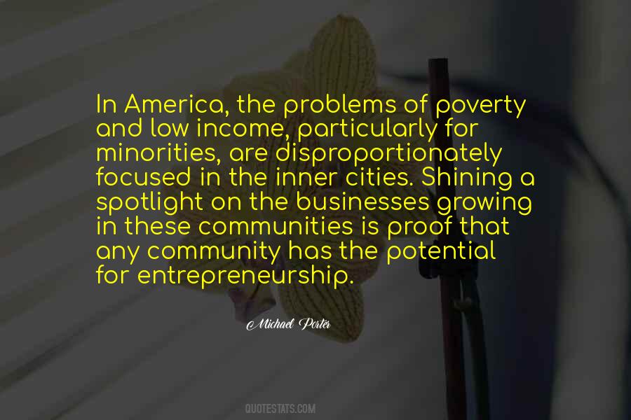 Quotes About Poverty In America #195087