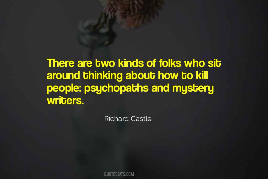 Mystery Writers Quotes #1269619