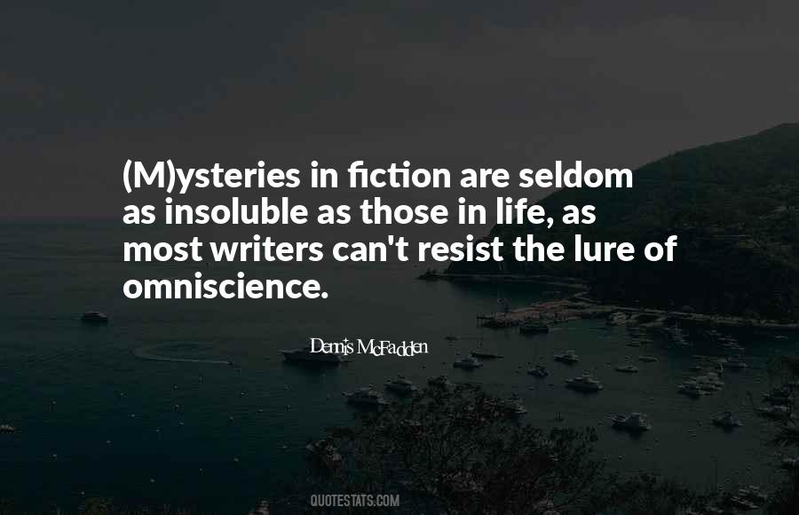 Mystery Writers Quotes #1719008