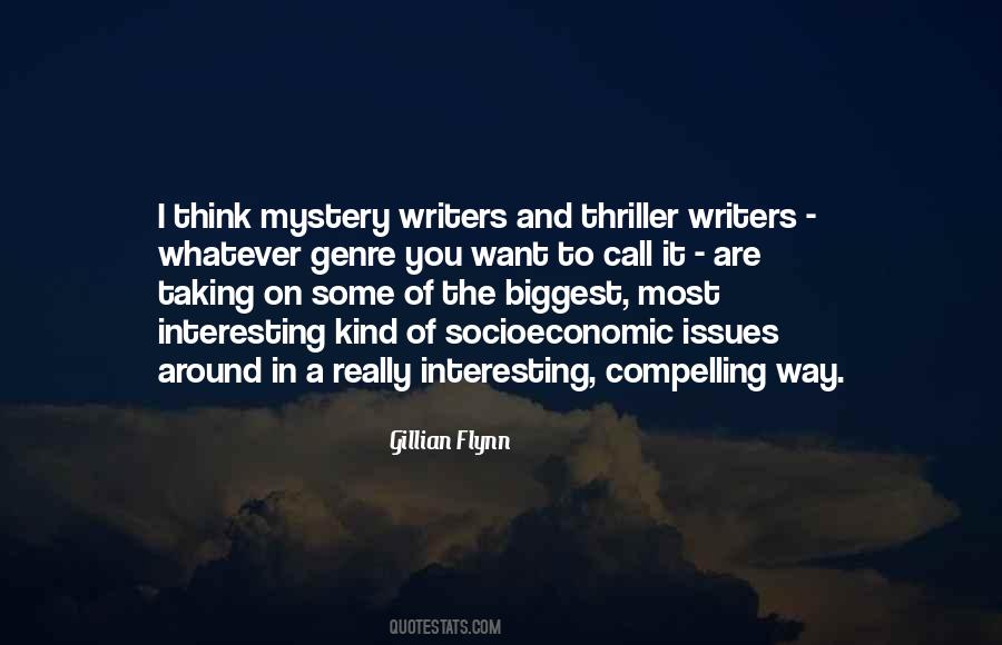 Mystery Writers Quotes #1825476
