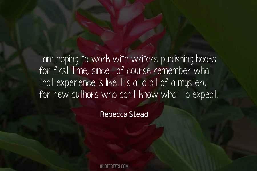 Mystery Writers Quotes #597516