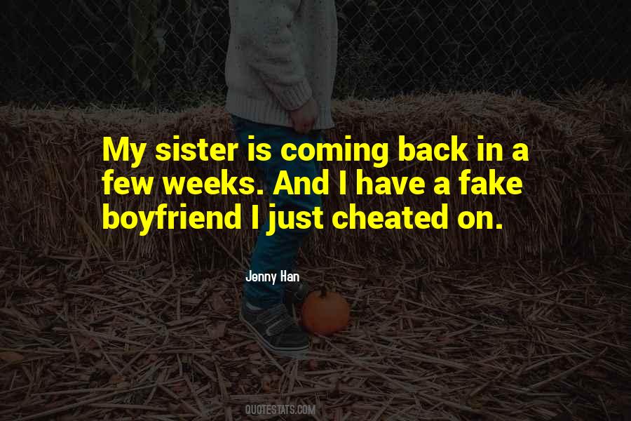 Quotes About Your Boyfriend's Sister #1730669