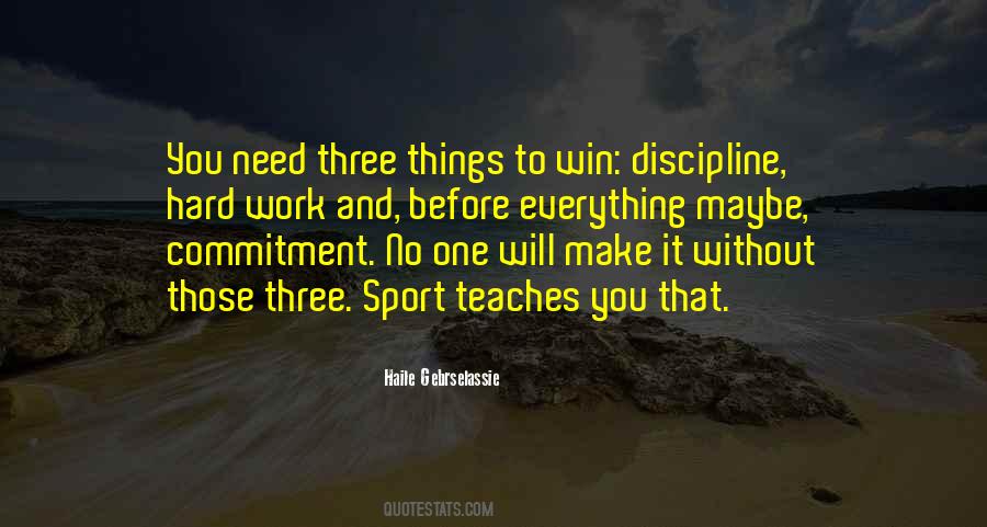 Quotes About Commitment In Sports #1616162