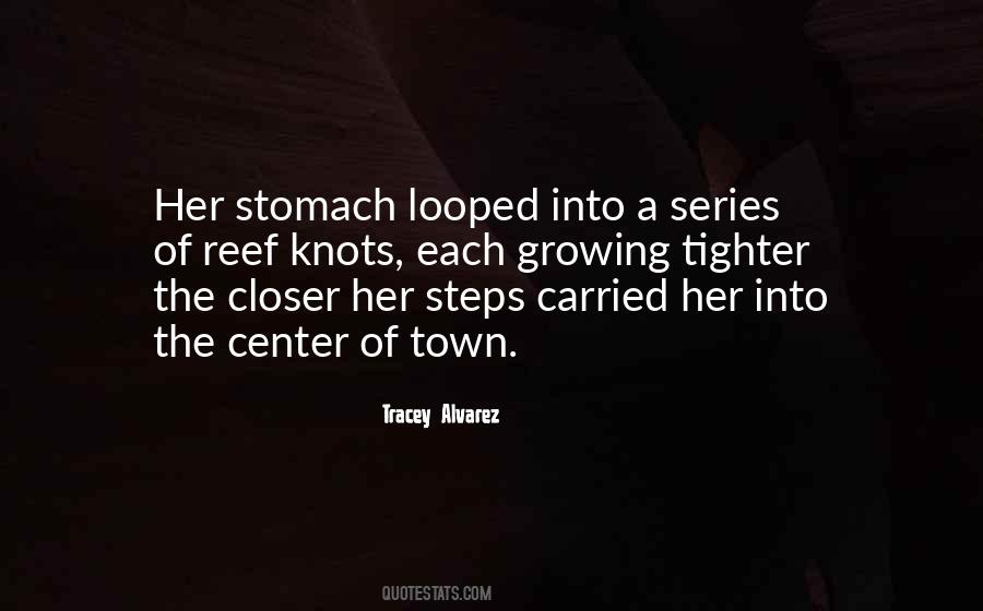 Stomach Knots Quotes #1118153