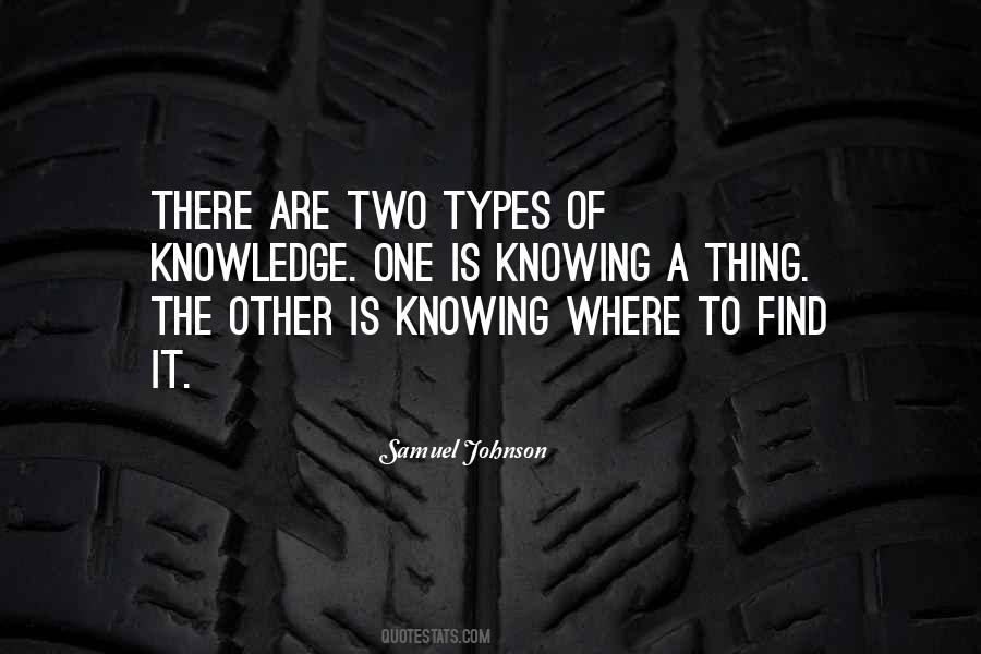 Two Types Quotes #1527177