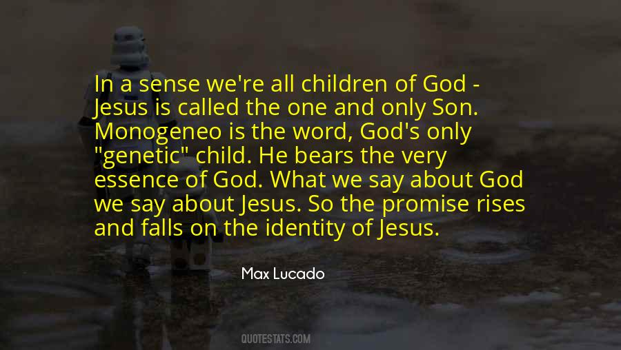 God S Identity Quotes #1623270