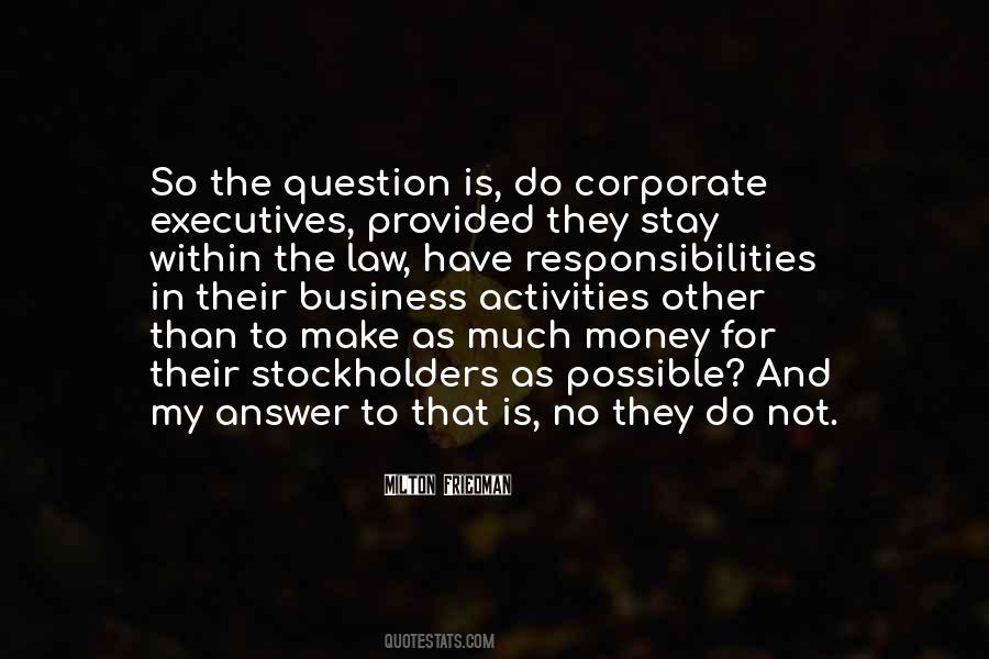Quotes About Corporate Law #134019