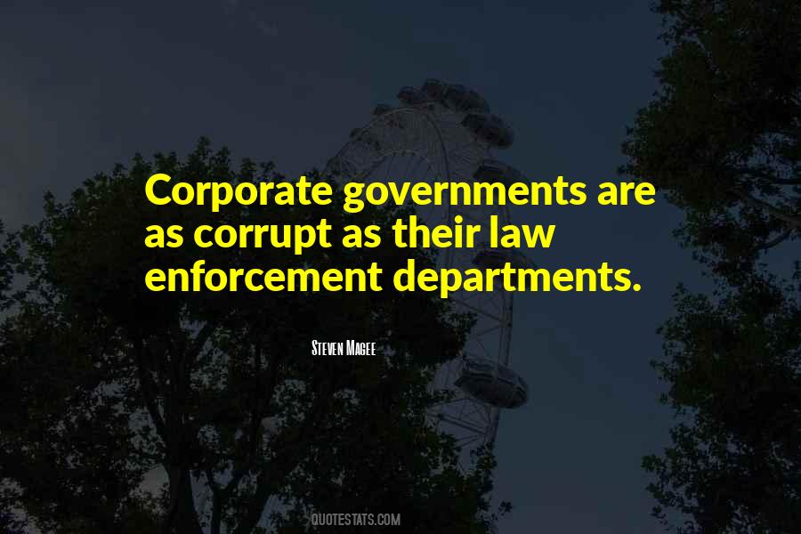 Quotes About Corporate Law #234008
