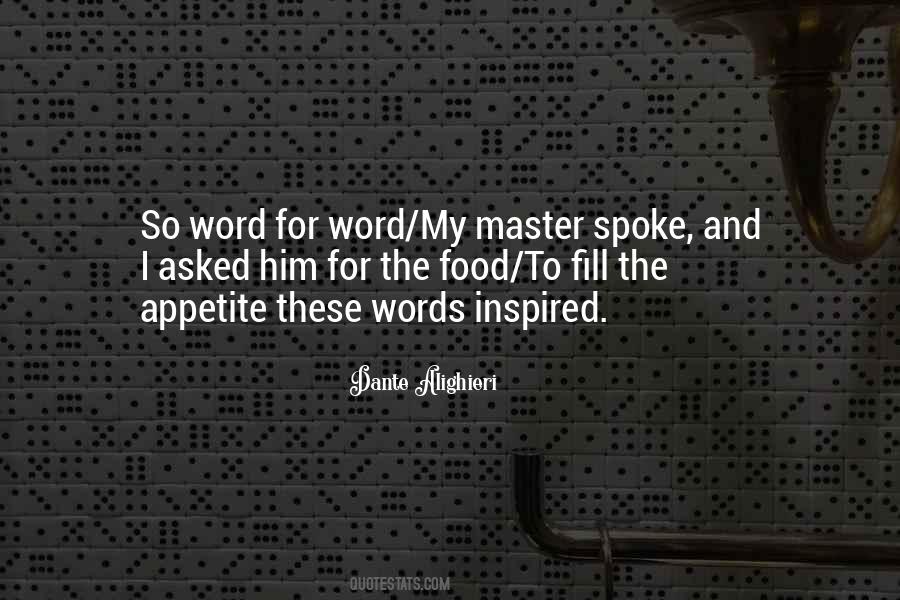Words Master Quotes #1099364