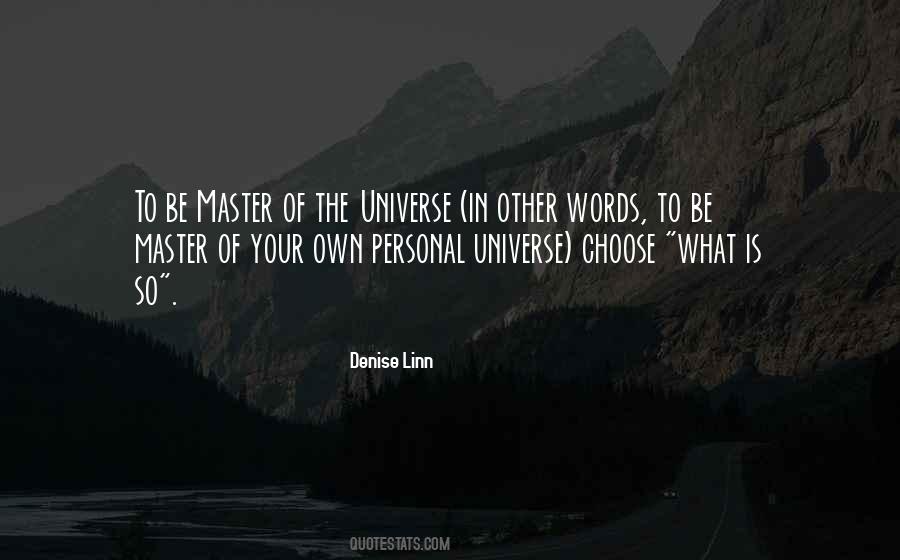 Words Master Quotes #1340866