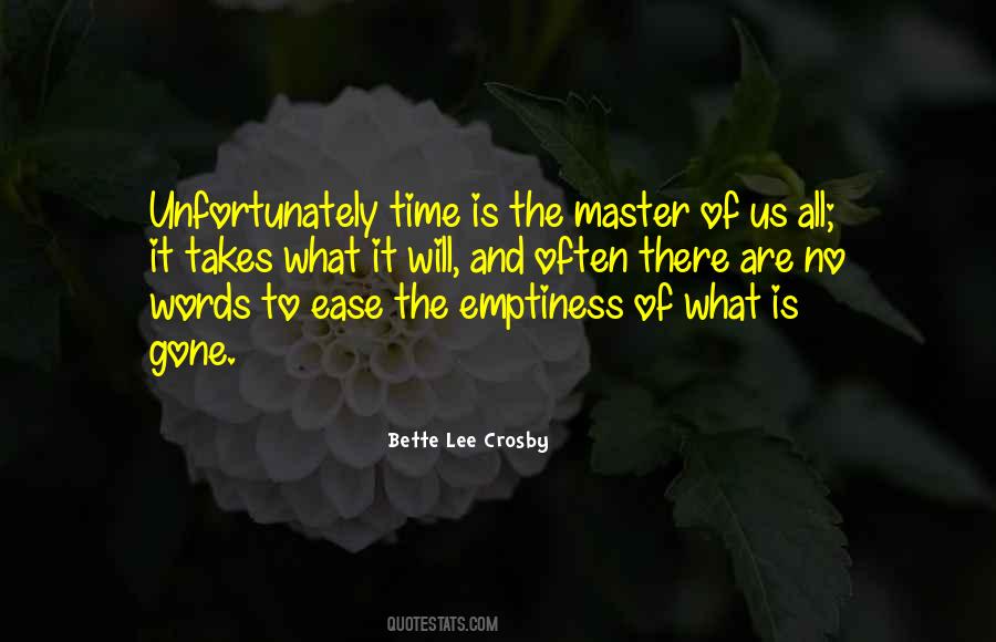 Words Master Quotes #1826619
