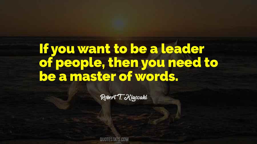 Words Master Quotes #370971