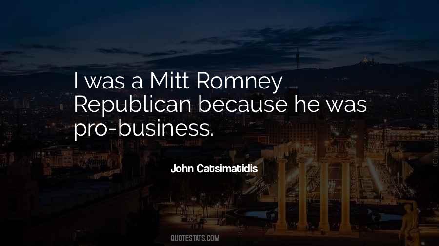 Quotes About Republican Romney #1747518