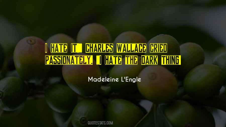 Hate Dark Quotes #174205