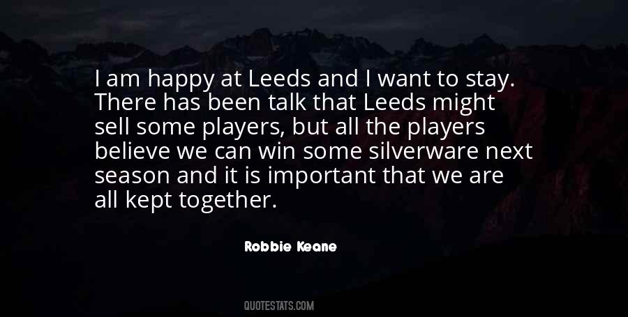 Quotes About Leeds #1779334