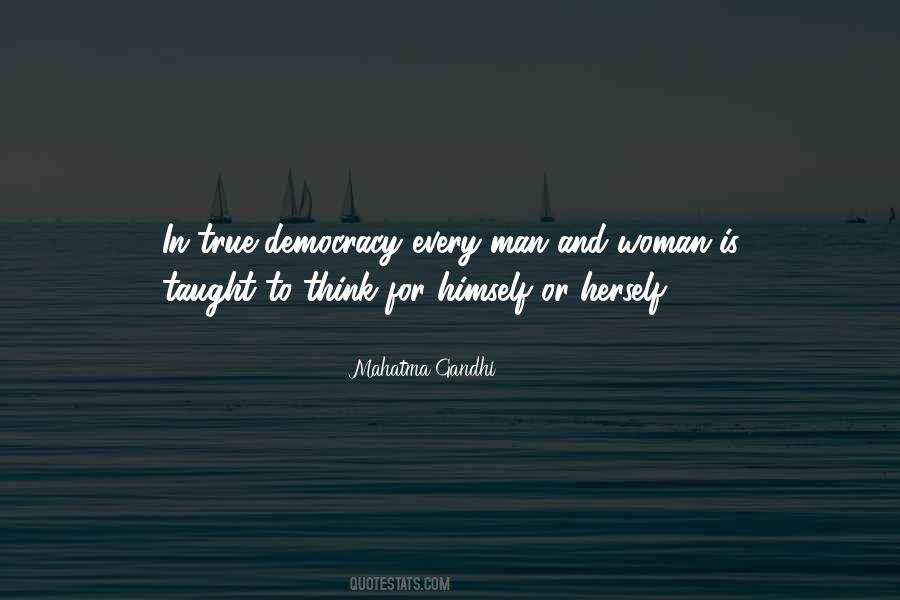 True Democracy Quotes #368268