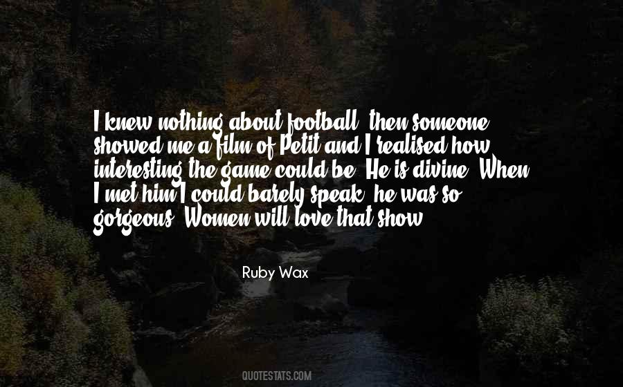 Quotes About The Game Of Football #346581