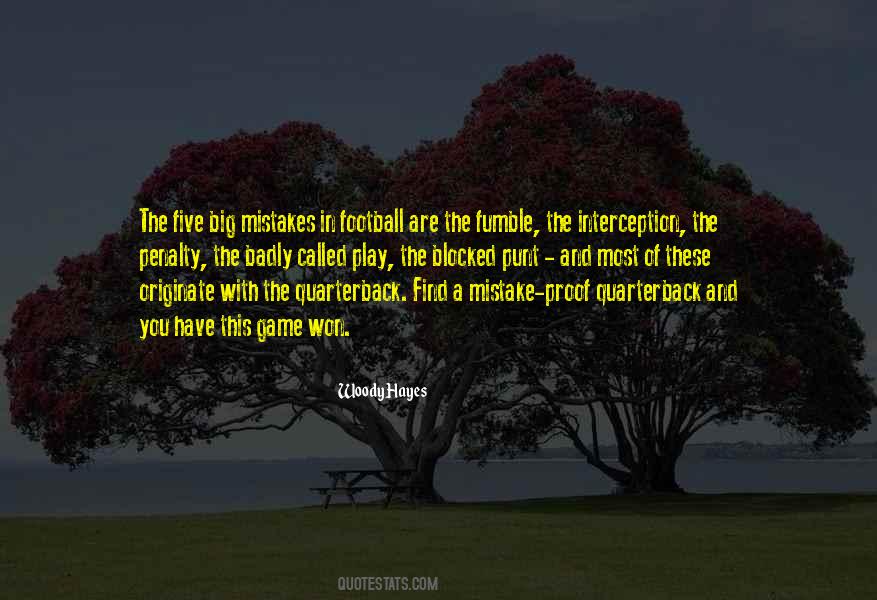 Quotes About The Game Of Football #528498