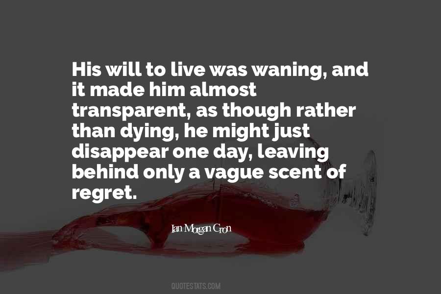Will Regret Quotes #162194