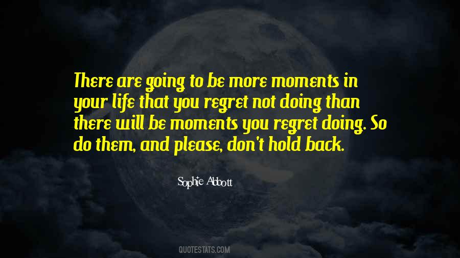 Will Regret Quotes #349713