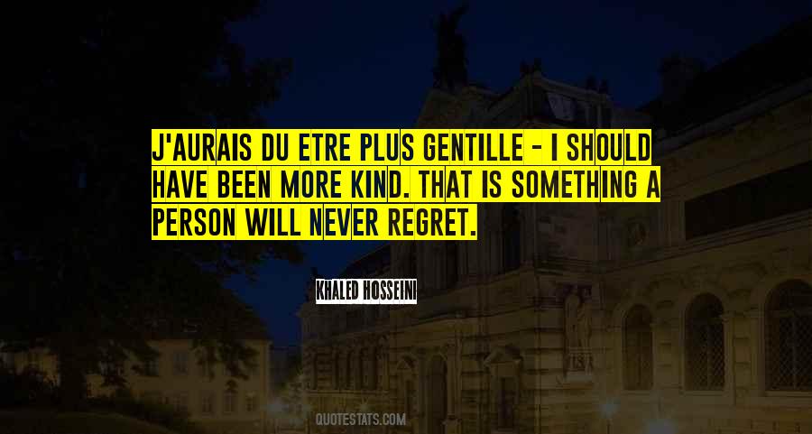 Will Regret Quotes #96849