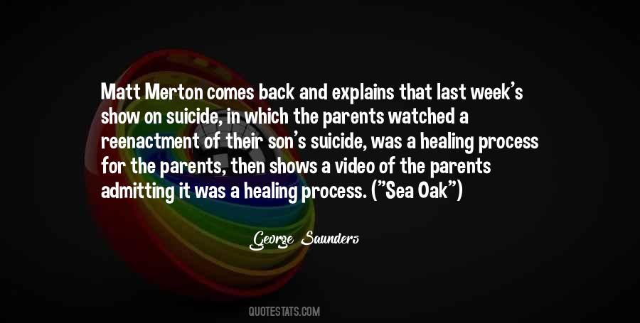 Quotes About The Healing Process #1506012