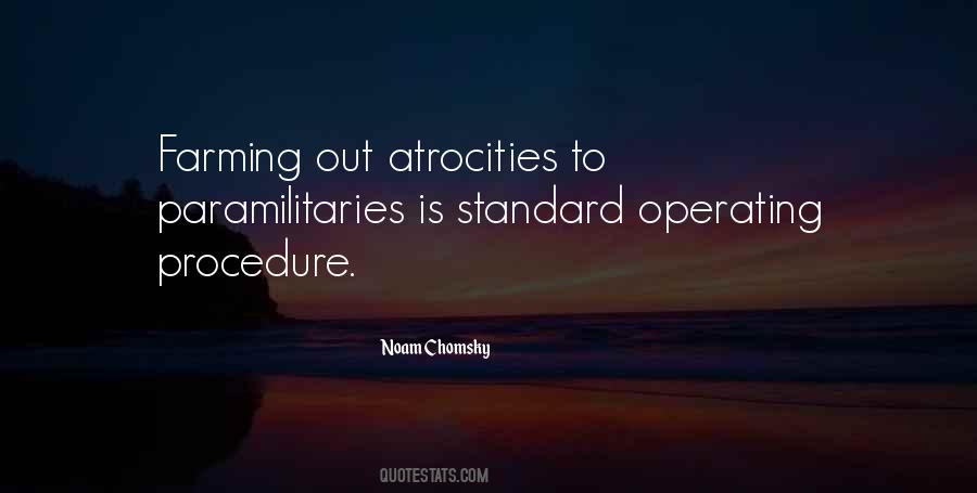 Quotes About Standard Operating Procedures #1091417