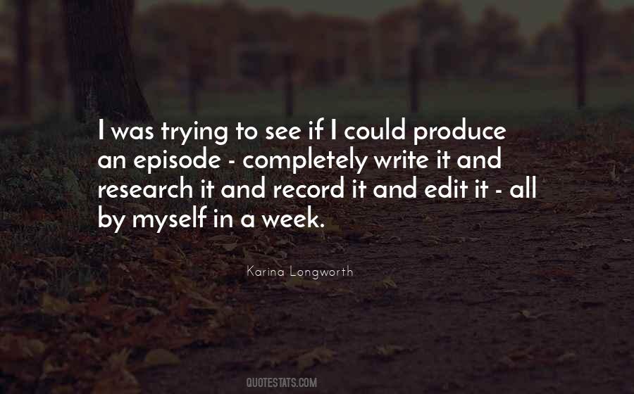 Produce An Quotes #1070301