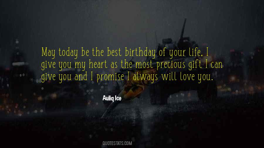 Quotes About Birthday My Love #1795598