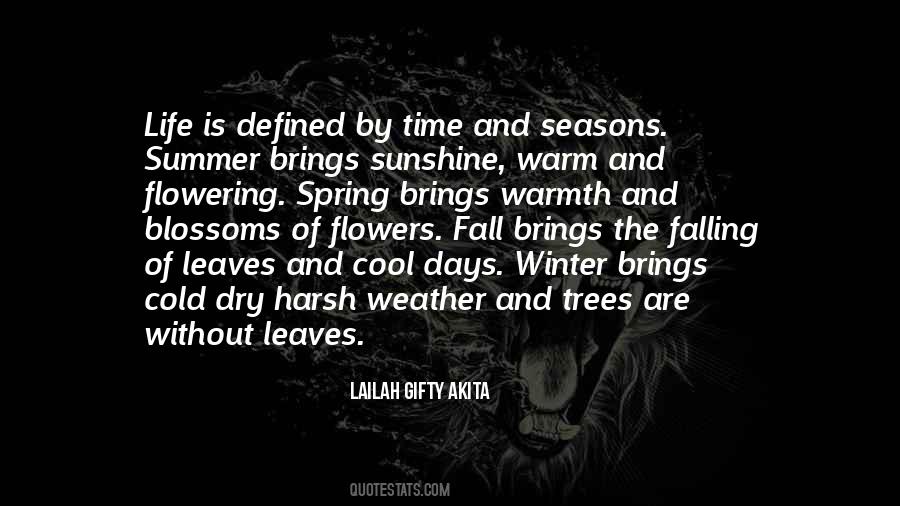 Quotes About Warm Weather #1377268