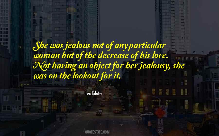 Quotes About Jealous Of Love #1036502