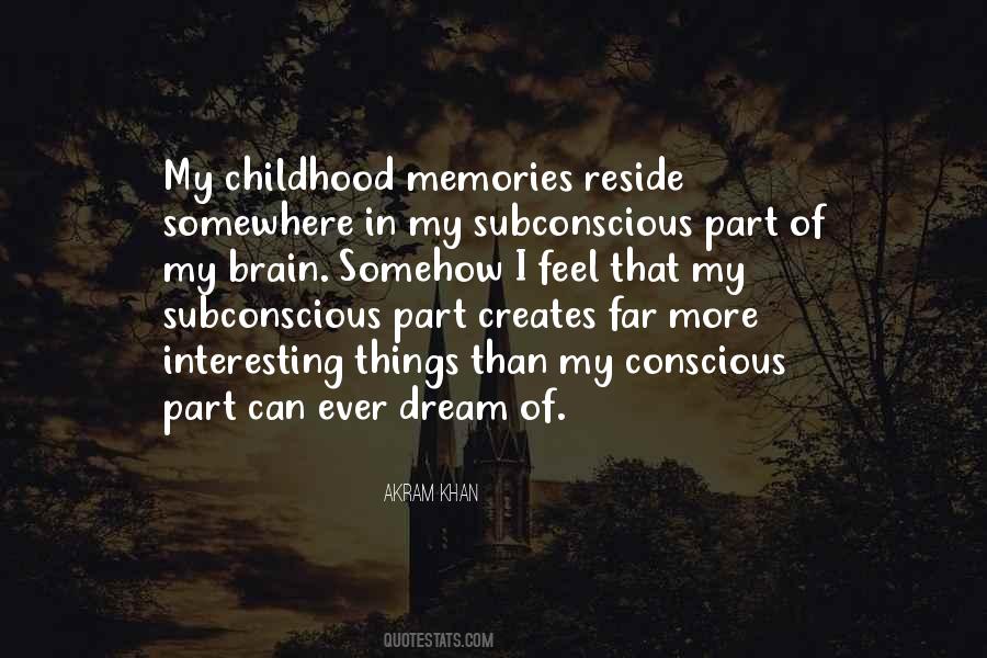 Quotes About Childhood Memories #1840582