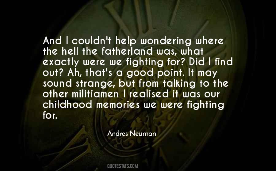 Quotes About Childhood Memories #405278