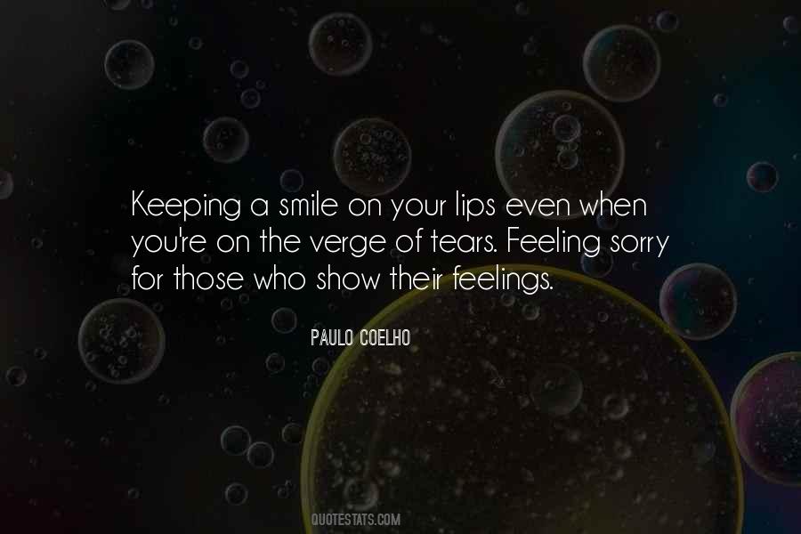 Quotes About Keeping A Smile #1847261