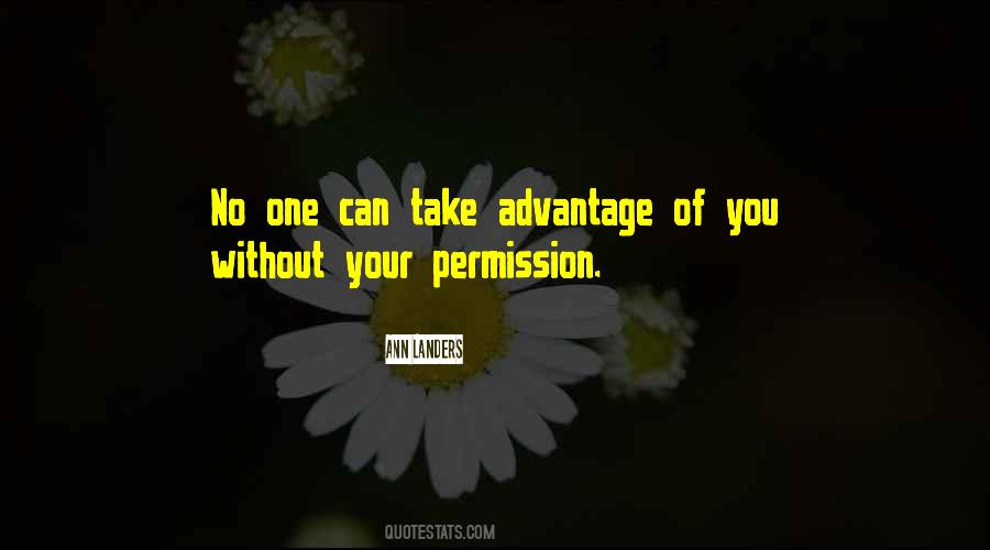 Take Without Permission Quotes #1146142
