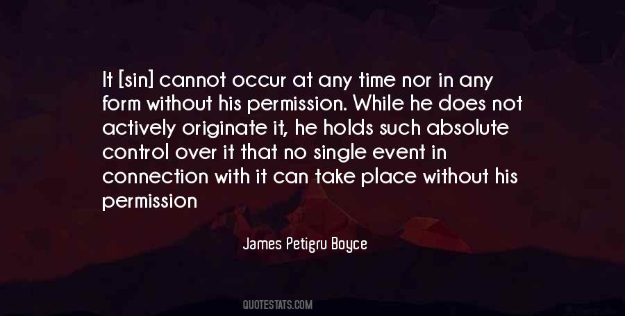 Take Without Permission Quotes #254107