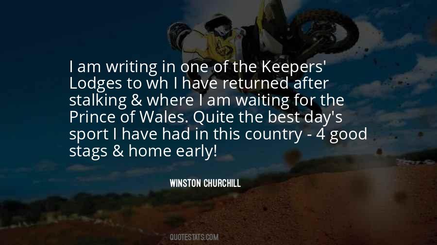Quotes About Keepers #1152519