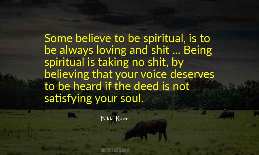 Being Spiritual Quotes #1263957