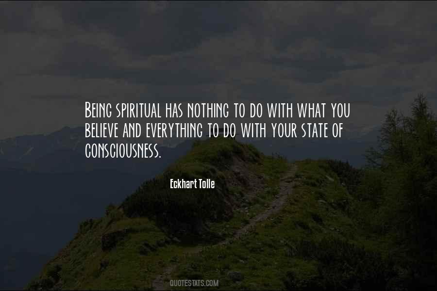 Being Spiritual Quotes #1779396