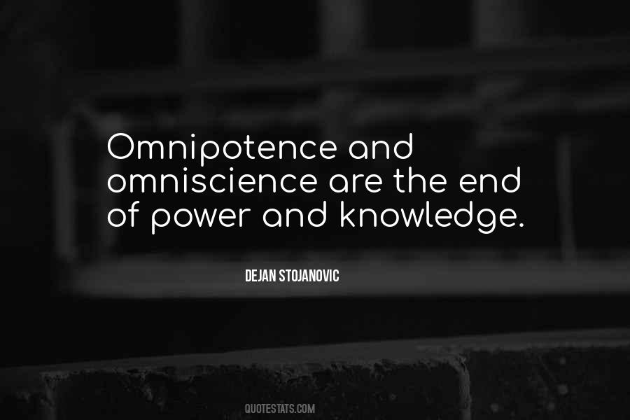 Quotes About Omnipotence #1508653
