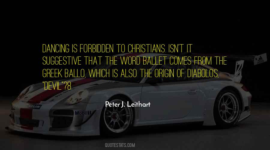 Quotes About Dancing With The Devil #379