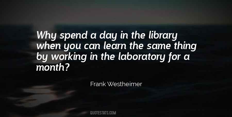 Quotes About Laboratory #1263584