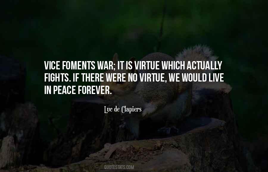 Peace Live In Quotes #15945